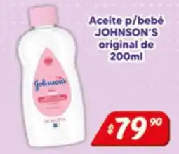 El Florido johnson's aceite p/bebé original oferta