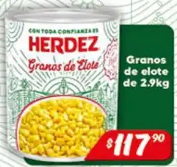 El Florido Herdez Granos de Elote oferta