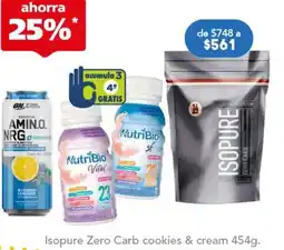 Farmacia San Pablo Isopure zero carb cookies & cream oferta