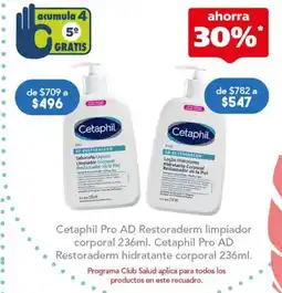 Farmacia San Pablo Cetaphil pro ad restoraderm limpiador corporal oferta