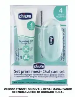 Farmapronto Chicco 2enigel gingival+ dedal masajeador de encias juego de cuidado bucal oferta