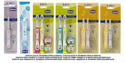 Farmapronto Chicco lila 6-36 meses cepillo dental oferta