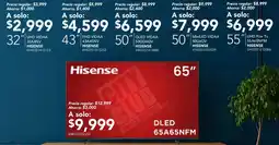 City Club Hisense tv 65" oferta