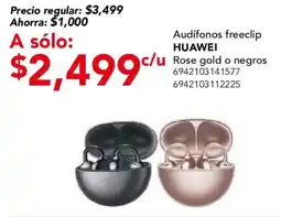 City Club Huawei audífonos freeclip rose gold o negros oferta
