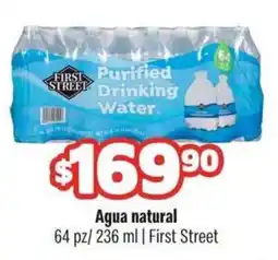 Smart & Final First Street Purified Drinking Water oferta
