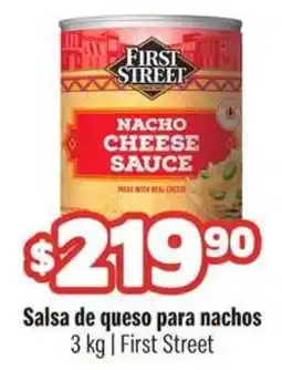 Smart & Final First Street Nacho Cheese Sauce oferta
