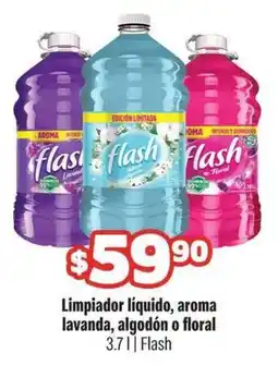Smart & Final Flash limpiador líquido aroma lavanda algodón o floral oferta
