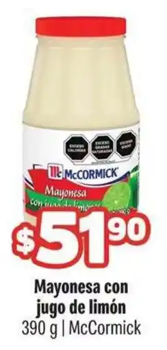 Smart & Final McCormick Mayonesa con jugo de limón oferta