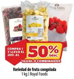 Smart & Final Royal Foods variedad de fruta congelada oferta