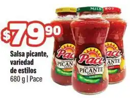 Smart & Final Pace salsa picante, variedad de estilos oferta