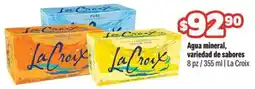 Smart & Final Agua mineral, variedad de sabores oferta