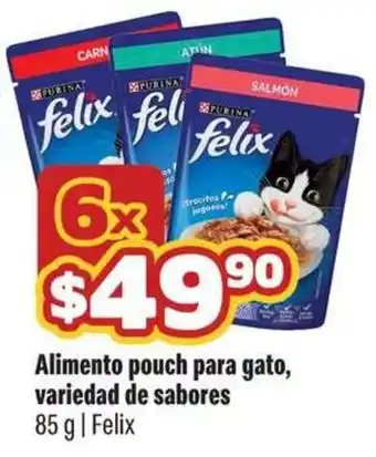Smart & Final Felix Alimento pouch para gato, variedad de sabores oferta