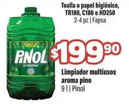 Smart & Final Pinol limpiador multiusos aroma pino oferta