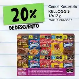 City Club Kellogg's cereal kesurtido oferta