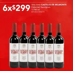 City Club Castillo de belmonte vino tinto oferta