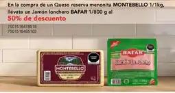 City Club Montebello en la compra de un queso reserva menonita oferta