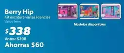 Sam's Club Berry hip kit escritura varias licencias varios items oferta
