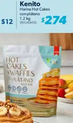 Sam's Club Kenito harina hot cakes con plátano oferta