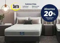Sam's Club Serta colchón vista oferta