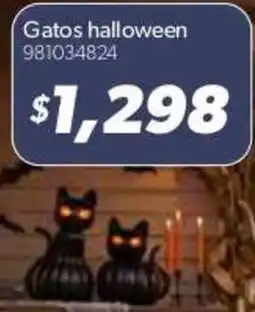 Sam's Club Gatos halloween 9 oferta