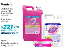 Sam's Club Vanish quitamanchas líquido oferta