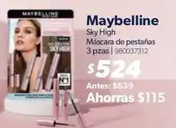 Sam's Club Maybelline Sky High Máscara de pestañas oferta