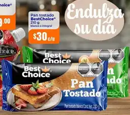Tiendas Neto Bestchoice pan tostado oferta