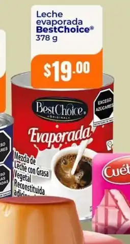 Tiendas Neto Bestchoice leche evaporada oferta