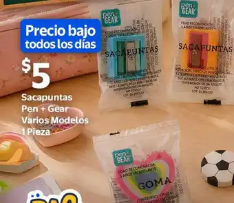 Sacapuntas pen + gear varios modelos