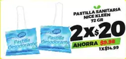 Merco Nice Kleen pastilla sanitaria oferta