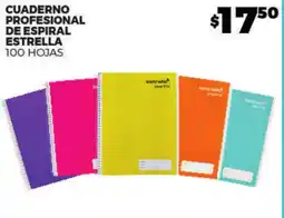 Merco estrella cuaderno profesional de espiral oferta