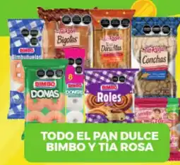 Merco Bimbo y Tia Rosa Todo el pan dulce oferta