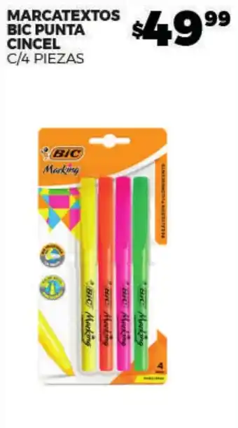Bic Marcetextos Punta Cincel