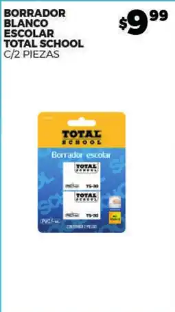 Merco Total School Borrador blanco escolar oferta