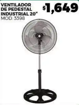 Merco ventilador de pedestal industrial 20" oferta