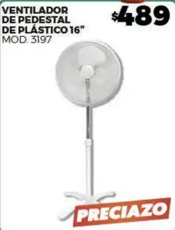 Merco Ventilador de pedestal de plástico 16" oferta