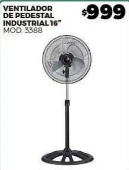 Merco ventilador de pedestal industrial 16" oferta