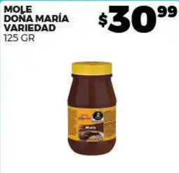 Merco Mole Dona Maria Variedad oferta