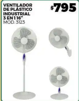 Merco ventilador de plástico industrial oferta