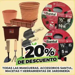 Merco Santul mangueras, accesorios, macetas y herramientas de jardinería oferta