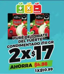 Merco Del Fuerte puré de tomate condimentado oferta