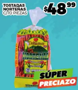 Merco Delisana Tostadas Nortenas oferta