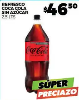 Merco Coca Cola sin azúcar oferta