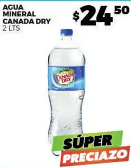 Merco canada dry agua mineral oferta