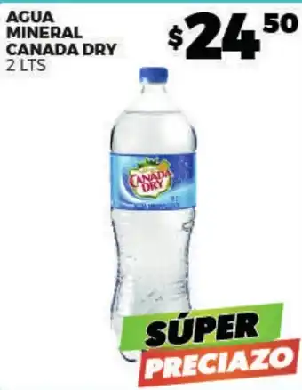 Merco canada dry agua mineral oferta