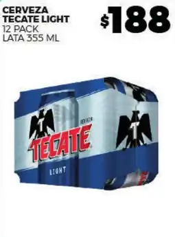 Merco Tecate Light oferta