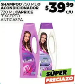 Merco Caprice shampoo acondicionador oferta