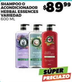 Merco herbal essences shampoo o acondicionador variedad oferta