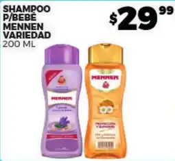 Merco Mennen Shampoo P/Bebe Variedad oferta