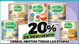Merco Nestum cereal todas las etapas oferta